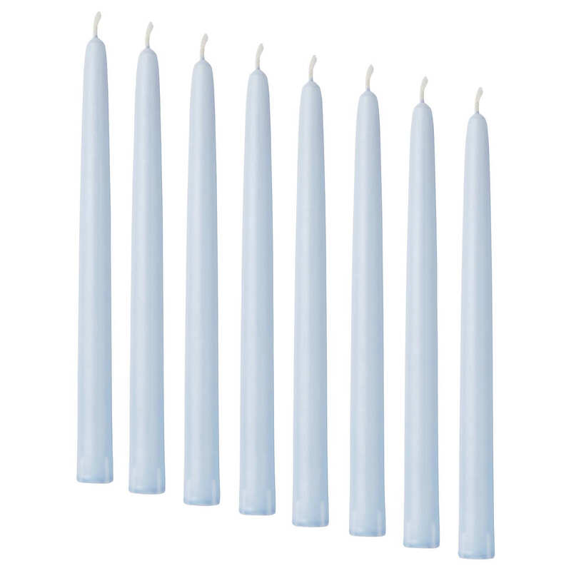 شمع بلند ایکیا مدل KALOKHET  (بسته هشت تایی)