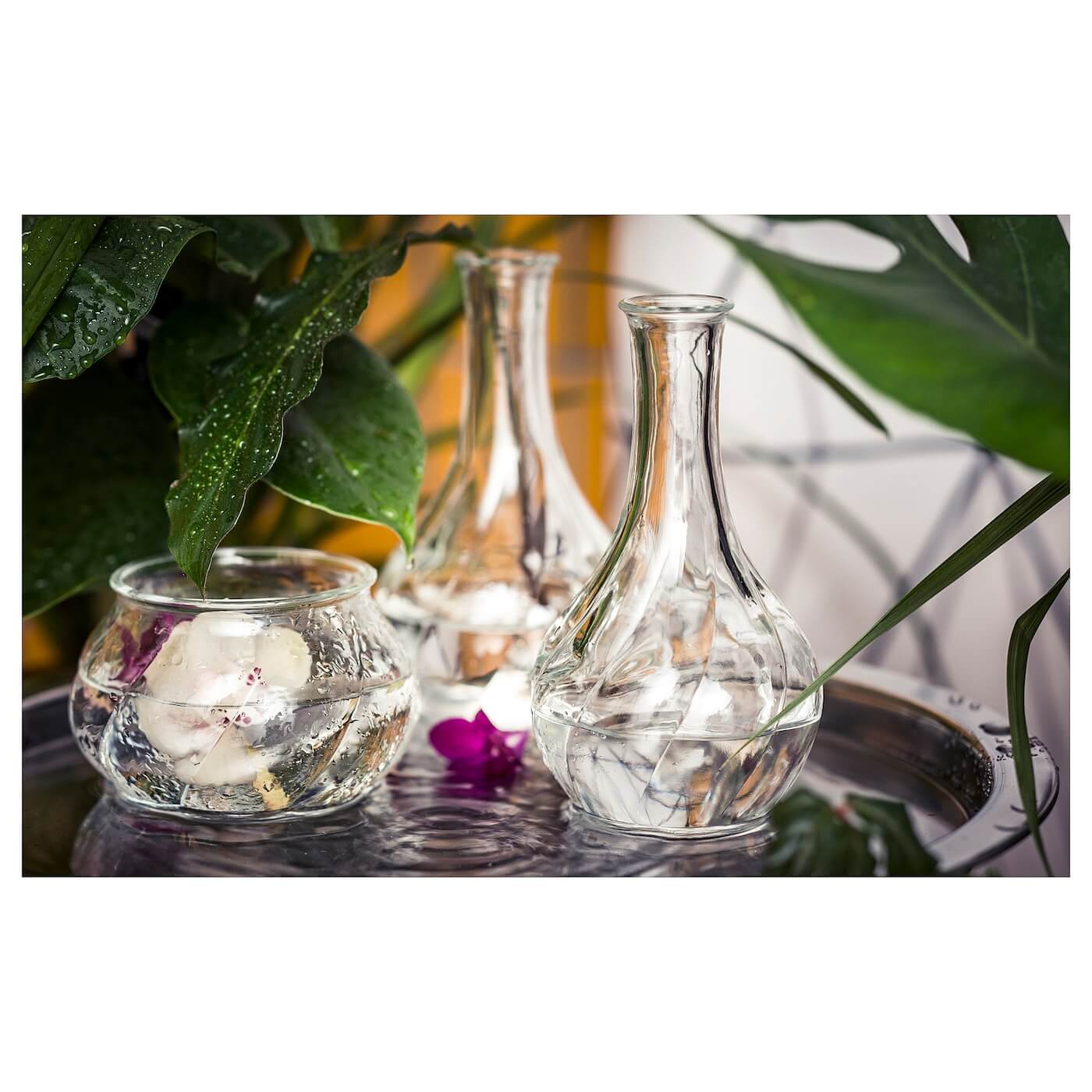 گلدان شیشه‌ای ایکیا