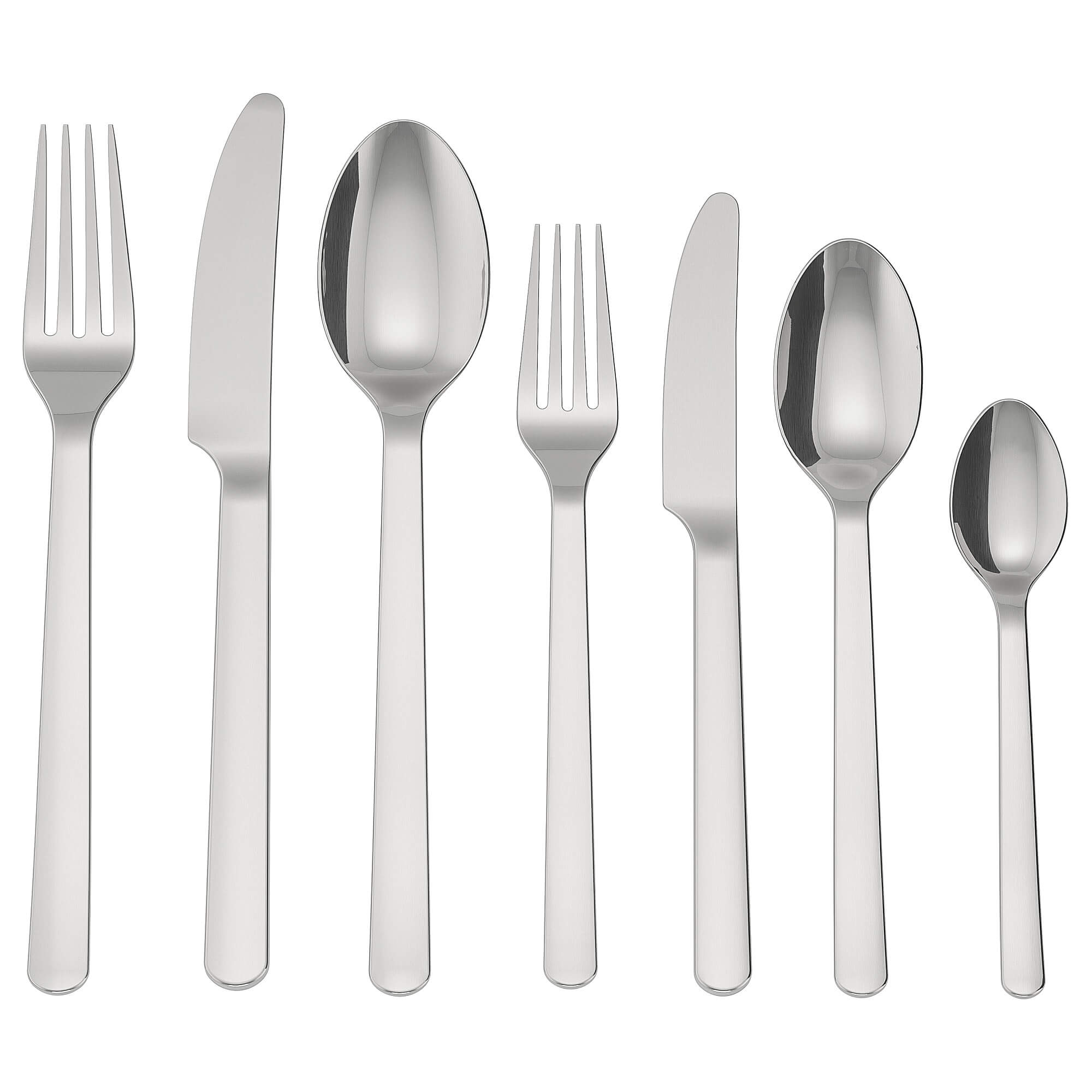 سرویس ۵۶ پارچه قاشق و چنگال ایکیا مدل IKEA 365