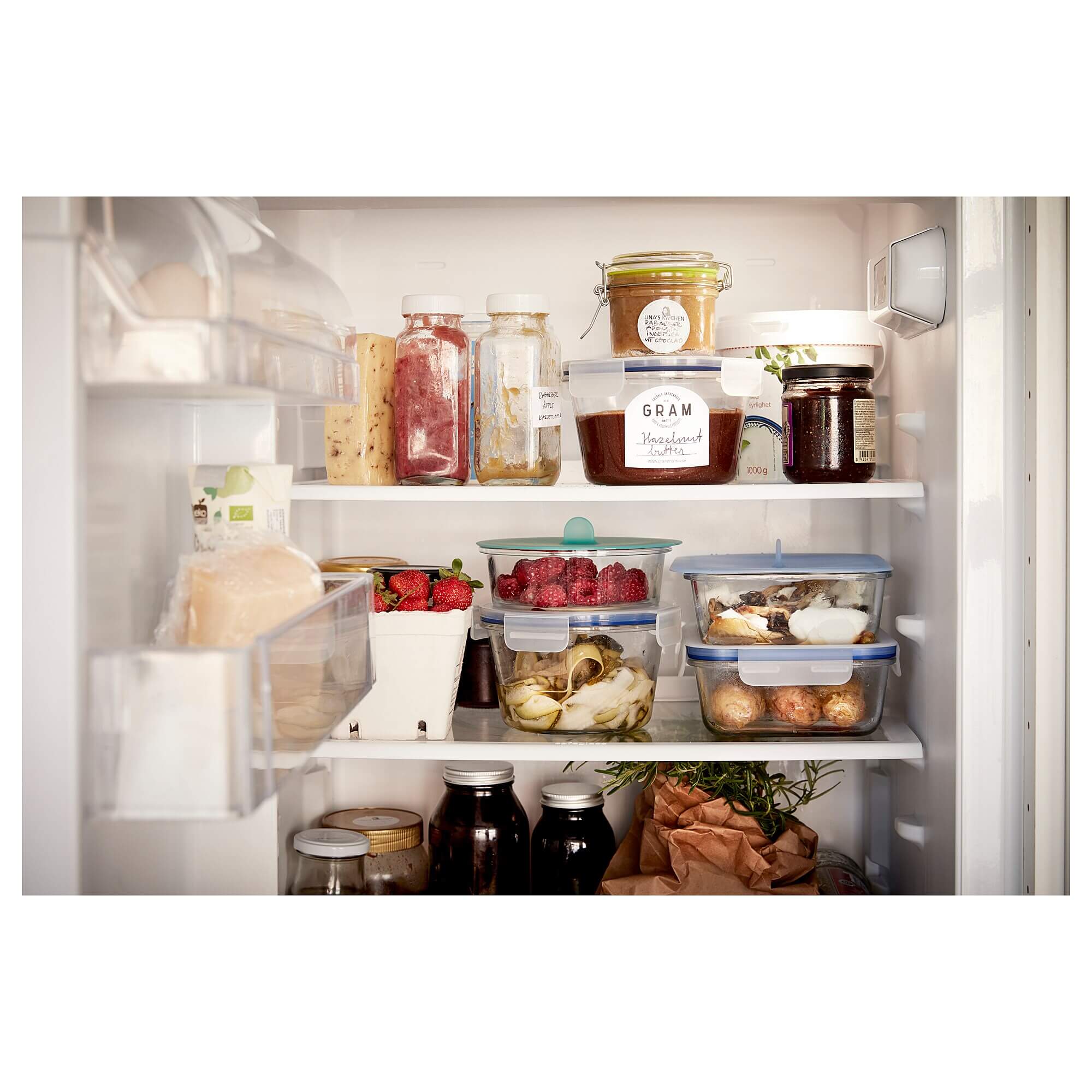 ظرف غذای ایکیا مدل IKEA 365+ شیشه ای 